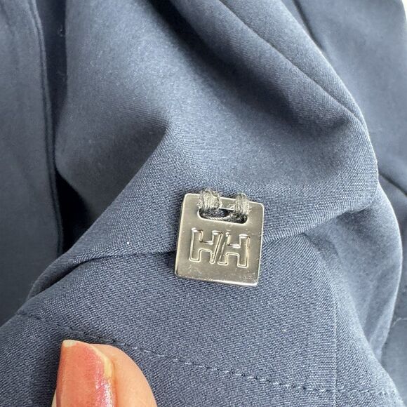 Helly Hansen Blue Thalia Dress Size L Belted Pockets - Picture 9 of 10